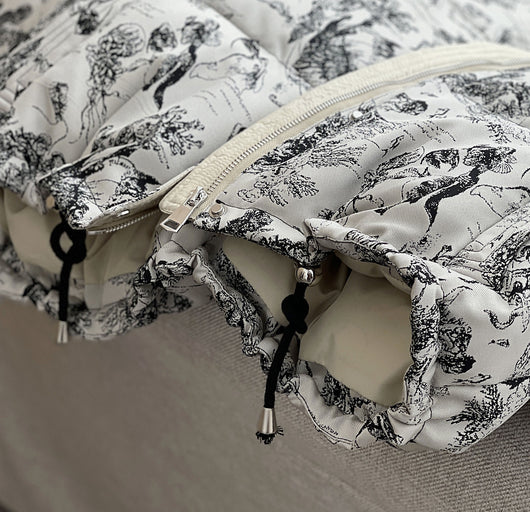 Abrigo Acolchado Suelto de Algodón para Mujer - Estilo Casual - Image 12