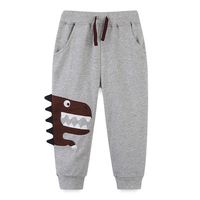 Pantalones Deportivos Casuales para Niños con Bordados Modernos - Image 3