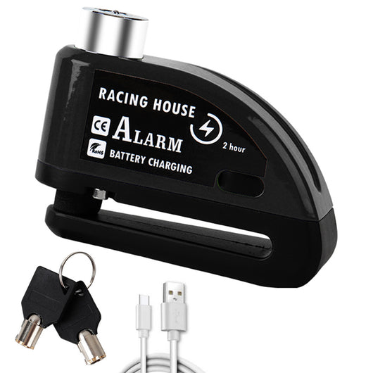 Candado de Disco con Alarma Antirrobo Portátil para Bicicleta y Vehículos Eléctricos - Image 3