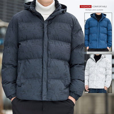 Chaqueta Acolchada de Plumón Grueso para Hombre - Image 3
