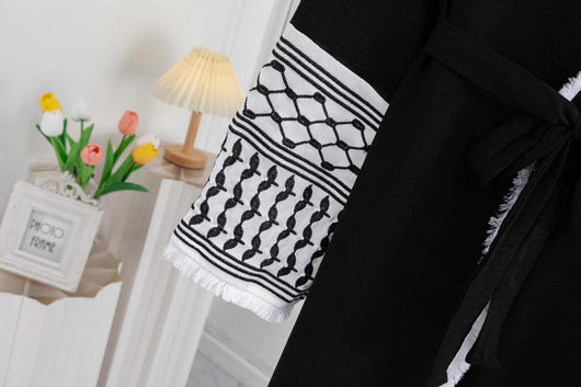 Cardigan Elegante con Bordados para Vestido Musulmán Mujer - Image 36