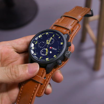 Reloj de Cuarzo para Hombre Grande con Calendario - Image 8