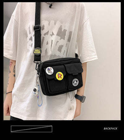 Bolsa Mensajera Crossbody para Hombre con Distintivo - Image 40
