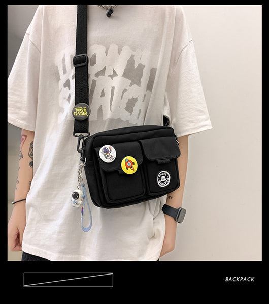 Bolsa Mensajera Crossbody para Hombre con Distintivo - Image 40