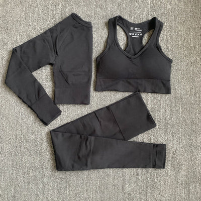Pantalones Deportivos Cintura Alta con Levantamiento de Glúteos de Secado Rápido - Image 10