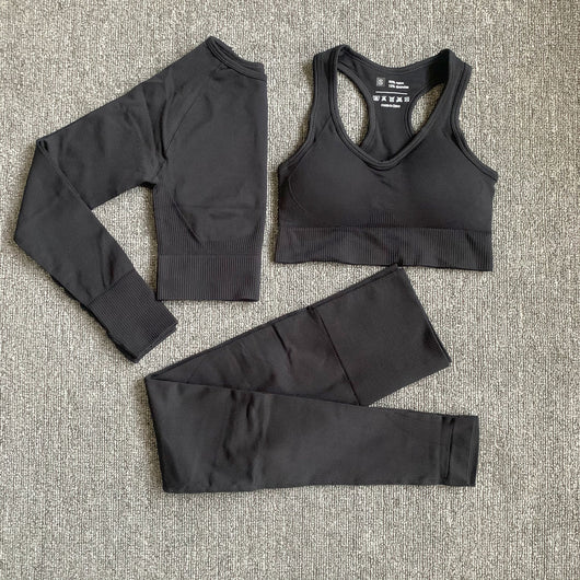 Pantalones Deportivos Cintura Alta con Levantamiento de Glúteos de Secado Rápido - Image 10