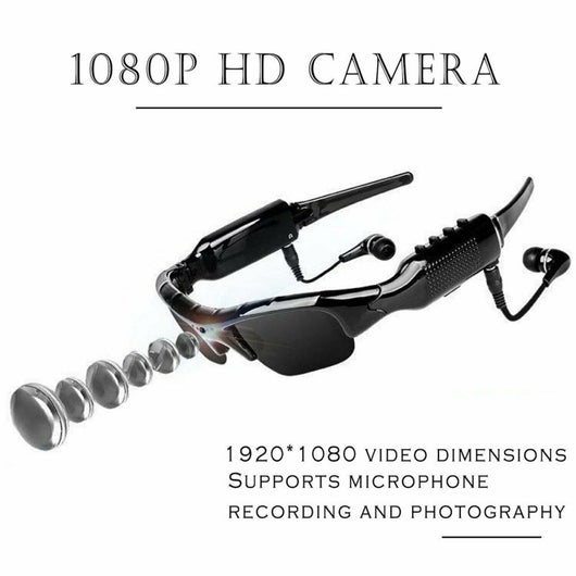 Gafas de Sol Deportivas con Cámara HD 1080P y Lentes Polarizadas - Image 5