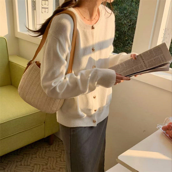Bolso Axilar de Moda en Cuero PU con Tejido Peludo