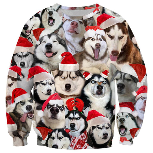 Camiseta Holgada Estampada de Manga Larga para Hombre - Image 3