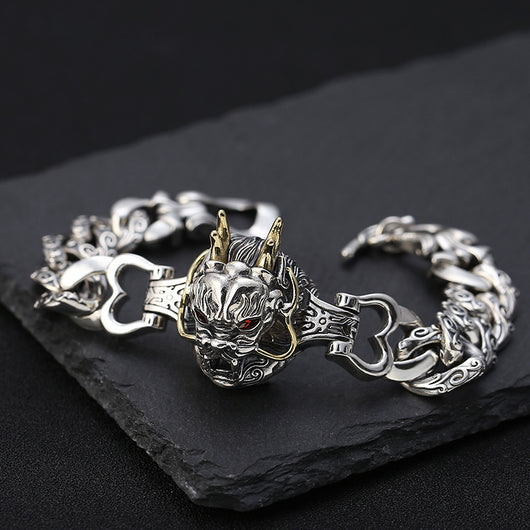 Pulsera de Plata Esterlina S925 para Hombre - Diseño Minimalista y Elegante - Image 2