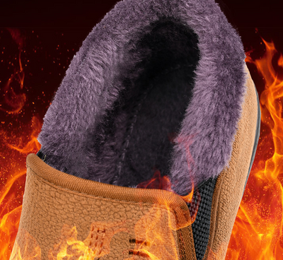 Zapatos Acolchados de Invierno para Hombre con Forro de Terciopelo - Image 6