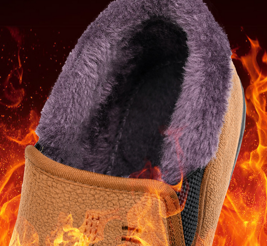 Zapatos Acolchados de Invierno para Hombre con Forro de Terciopelo - Image 6