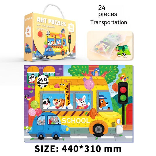 Caja de Rompecabezas Portátil para Educación Temprana - Image 4