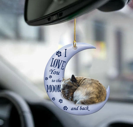 Adorno Colgante Perro Durmiente Ángel - Decoración Acrílica para Auto y Hogar - Image 64