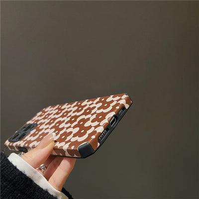 Funda Retro Flores para Teléfono - Protección Suave - Image 3
