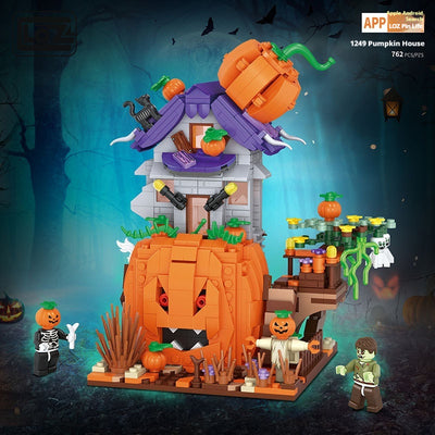 Bloques de Construcción Temática Halloween - Juguete de Micro Piezas - Image 9