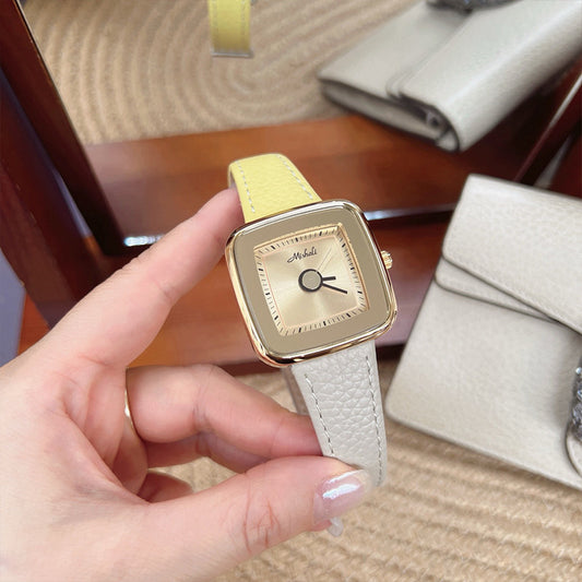 Reloj Elegante Retro Magnético Resistente al Agua con Cristal Brillante