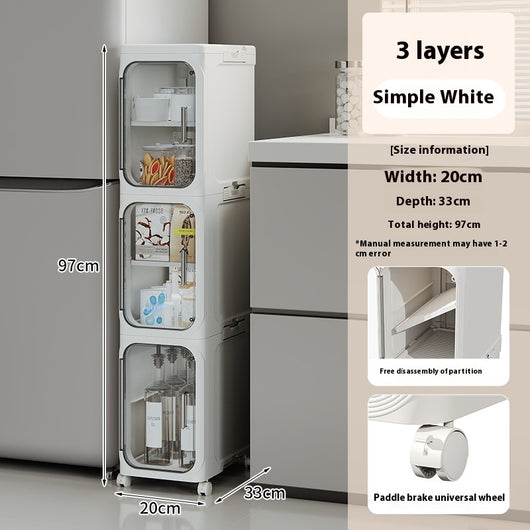 Gabinete Organizador Plegable Multifuncional para Baño - Image 10