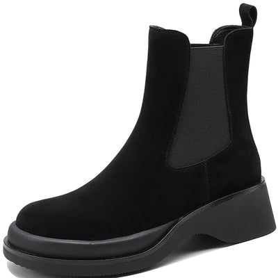Botas Martin de Cuero para Mujer con Plataforma - Estilo Otoño - Image 13