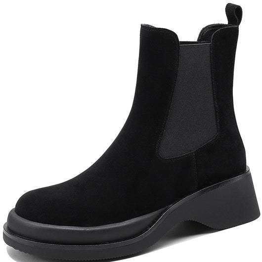 Botas Martin de Cuero para Mujer con Plataforma - Estilo Otoño - Image 13