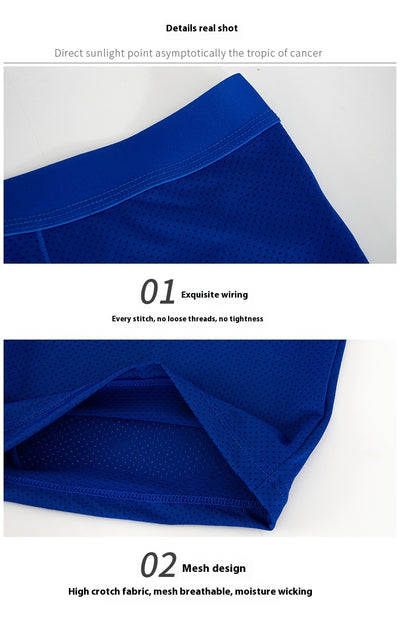 Bóxers Largos Transpirables con Malla para Hombre - Comodidad Deportiva - Image 13