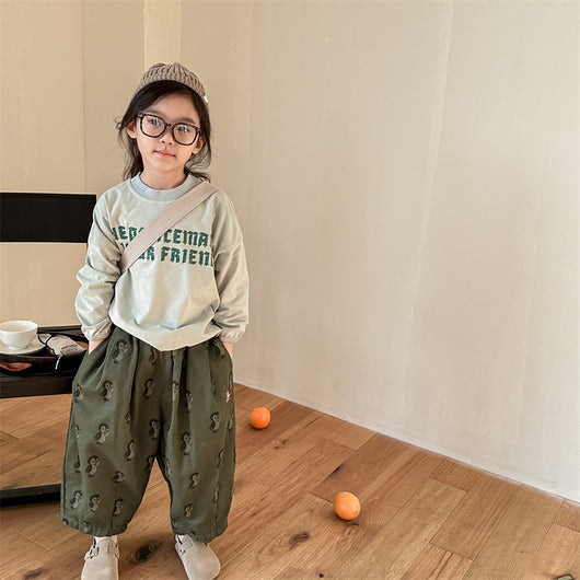 Pantalones Harem Infantiles con Estampado Divertido - Image 35