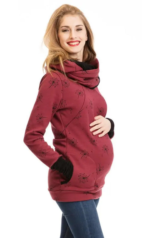 Sudadera con Capucha para Lactancia Materna - Manga Larga Mujer - Image 24