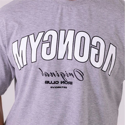 Camiseta Casual Holgada de Algodón para Hombre - Image 20