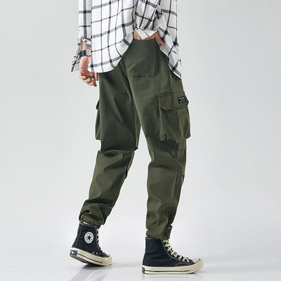 Pantalones Casuales Japoneses para Hombre con Múltiples Bolsillos - Image 4