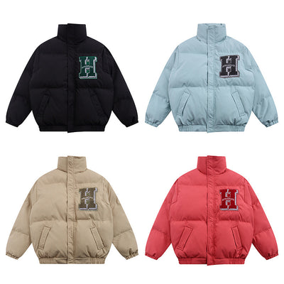 Chamarra Gruesa para Parejas Ins Tide Brand - Estilo Boyfriend Oversized - Image 7