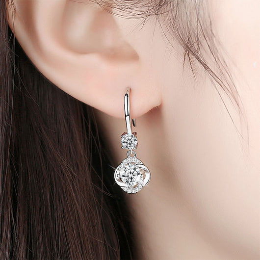 Aretes Trébol de Cuatro Hojas - Diseño Personalizado con Gancho de Hada - Image 10