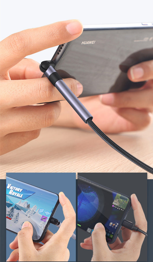 Soporte Giratorio para iPhone con Cable de Carga Rápida Compatible - Image 11