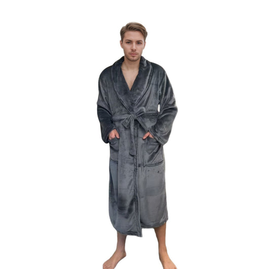 Pijama Largo Pareja Bata Cómoda para el Hogar - Image 6
