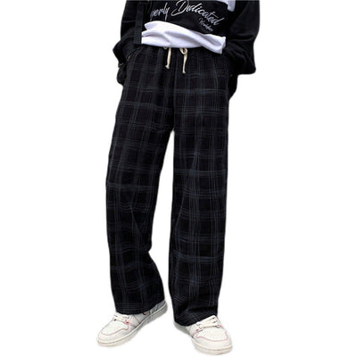 Pantalones de Pana Holgados Estilo Urbano Americano para Hombre - Image 5