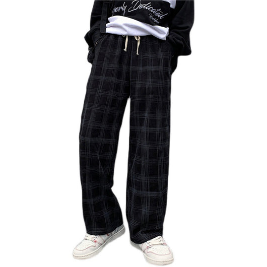 Pantalones de Pana Holgados Estilo Urbano Americano para Hombre - Image 5