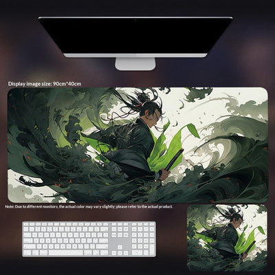 Tapete de Ratón Extragrande Estilo Wuxia Chino - Alfombrilla Gaming Anime para PC - Image 4