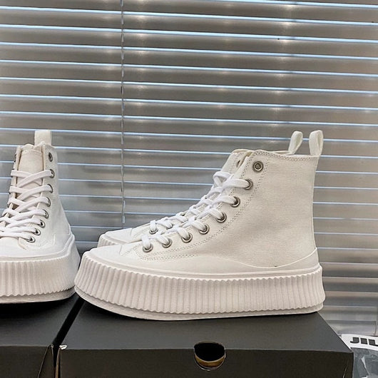 Zapatillas Canvas Plataforma con Tiras Ajustables para Mujer - Image 7