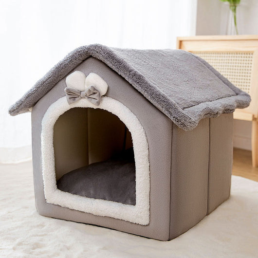 Cama Acogedora para Mascotas Pequeñas - Casa Perro Gato 4 Estaciones - Image 7
