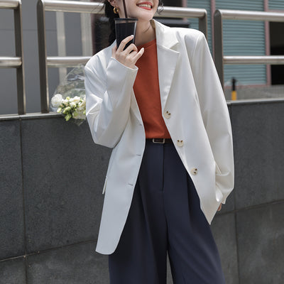 Blazer Casual Gris Senior Sense para Mujer - Image 6