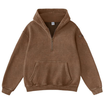 Sudadera Casual Suelta con Cierre de Hombre - Image 9