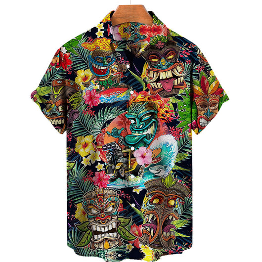 Camisa Estampada para Playa Hombre - Image 11