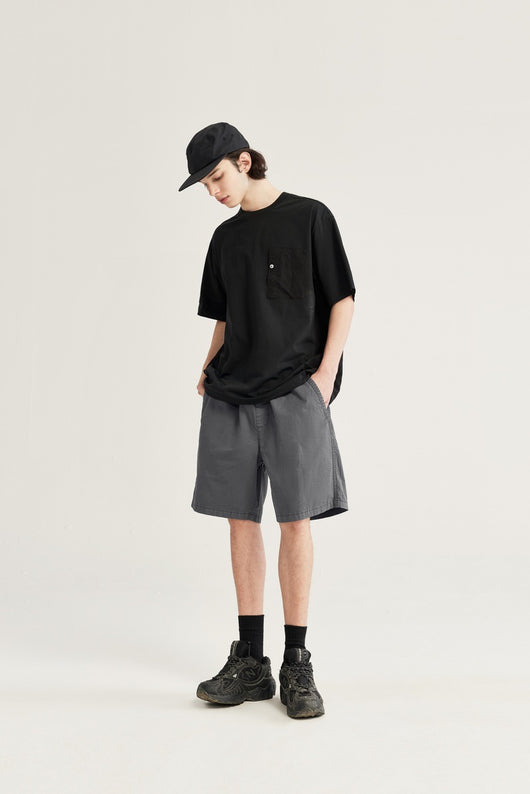 Shorts Rectos Lavados Ecoamigables - Comodidad Sostenible - Image 28