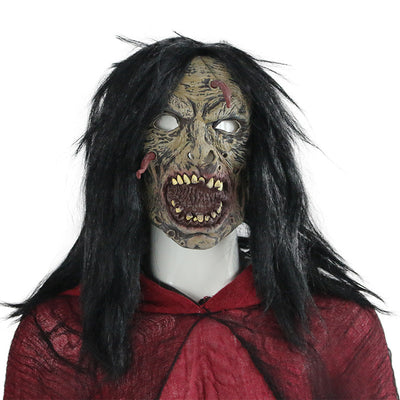 Máscara de Horror Gusano Facial para Fiestas de Mascarada - Image 9
