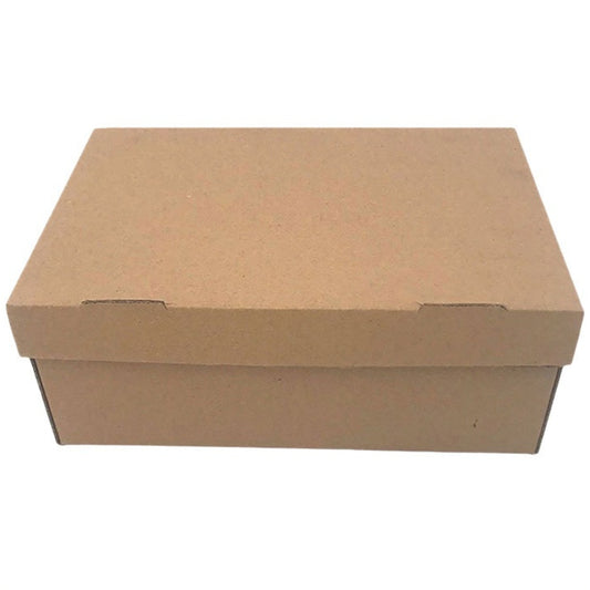 Caja de Cartón Kraft Reforzada para Empaque de Calzado