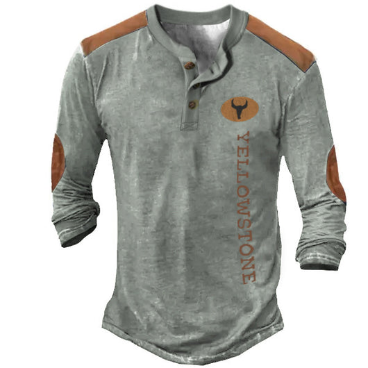 Playera Henley Clásica para Hombre - Diseño Liso y Versátil - Image 6