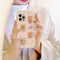 3D Bear Cell Phone Case with Ears - Cute Design for Women