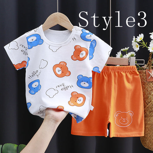 Traje Infantil de Algodón con Manga Corta - Image 28