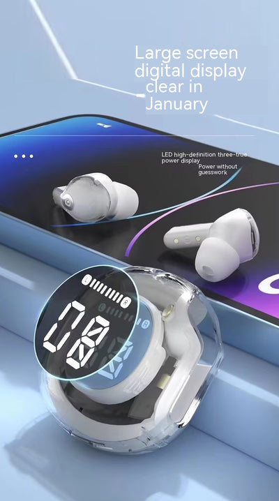 Auriculares Inalámbricos Bluetooth con Batería Ultraduradera y Pantalla Digital - Image 11