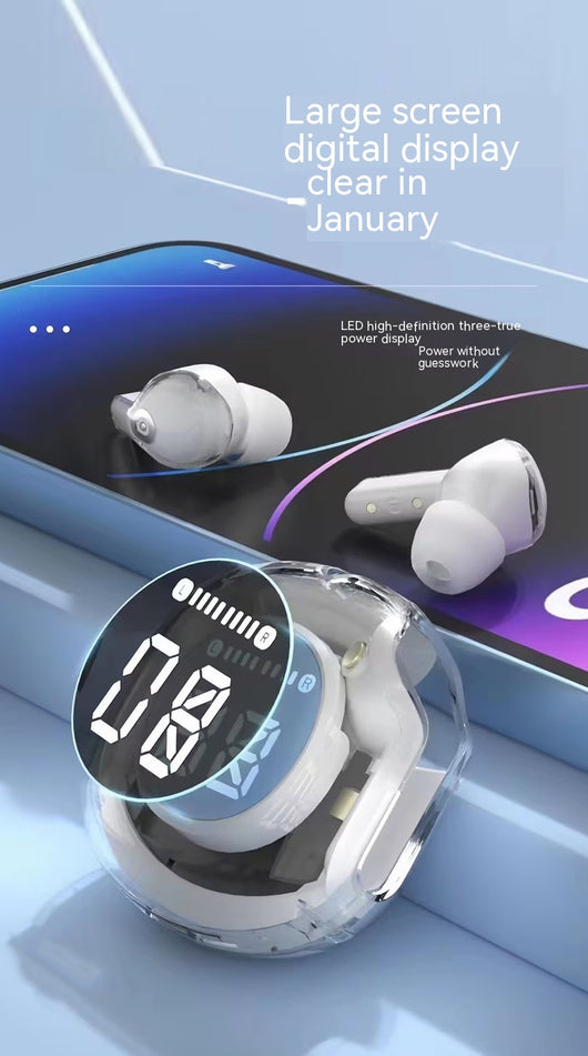 Auriculares Inalámbricos Bluetooth con Batería Ultraduradera y Pantalla Digital - Image 11