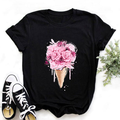 Playera Gráfica de Ciclismo Estilo Europeo para Mujer - Image 12